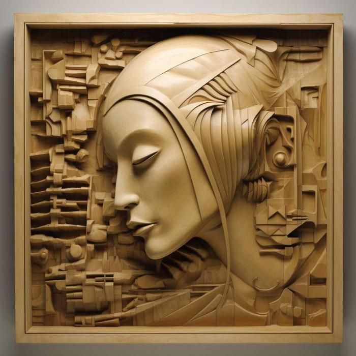 نموذج ثلاثي الأبعاد لآلة CNC 3D Art 